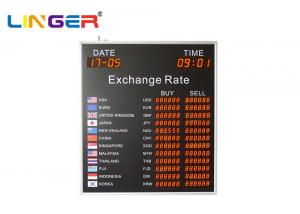Wholesale Africa 1 Inch Currency Money Exchange Display Board Indoor Brightness from china suppliers