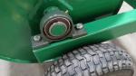 4LRA16 Tractor/atv towable 4Ft length ballast lawn roller 16" Drum with Aerator