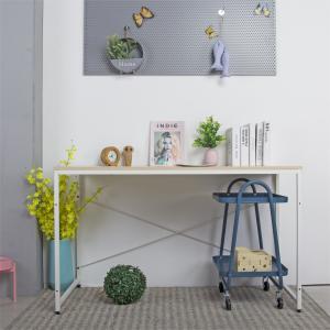 Wholesale Wooden Surface Northern Europe Style Metal Computer Table Shelf Desk for Home Product from china suppliers
