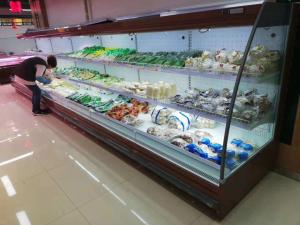 Wholesale Commercial Refrigerated Food Display Cabinets With Adjustable Shelves from china suppliers