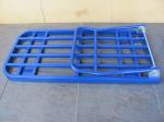 1200 X 600mm metal tube foldable trolley industrial equipments with powder paint