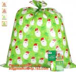 HDPE/LDPE plastic gift bag, fashion PE BIKE GIFT BAG FOR CHRISTMAS, christmas