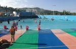 OEM ODM Kids Water Amusement Park Equipment With Swimming Pool
