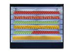 Adjustable Shelf 3600W Commercial Display Freezer Vegetable Open Display Chiller