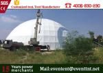 White PVC Canopy Large Dome Tent Water Resistant Beach Dome Tent Standard Fabric
