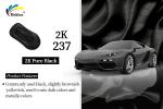 Oil Based Acrylic Car Paint Top Coat 2K Pure Black Mildewproof