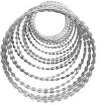 Lowest price galvanized razor concertina coils type barbed wire manufacturer