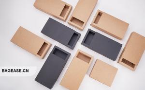 Wholesale Rectangle Drawer Kraft Boxes Small Cardboard Present Packaging Boxes For Party Favor Treats, Candy And Jewelry Crafts from china suppliers