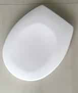 China decor duroplastic toilet seat,solid white,with soft close hinge,S/S hinge,A00 on sale