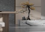 Durable Prague Grey Marble Look Porcelain Tile In Size 750x1500mm