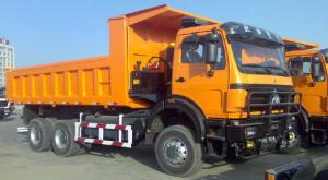 Wholesale 6*4 25ton tipper truck for quarry Beiben 2634 heavy load tipper from china suppliers