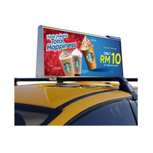 Wholesale 1920Hz Outdoor Taxi Top Led Display With Standard Size 960x320mm from china suppliers