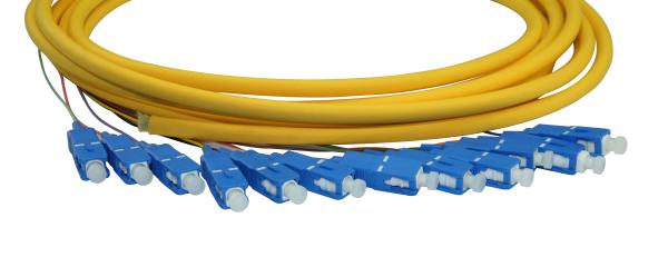 Fiber Optic Pigtails,IL≤0.1dB,RL＞65dB， IEC61755-2-2 Grade A/B interchangeability