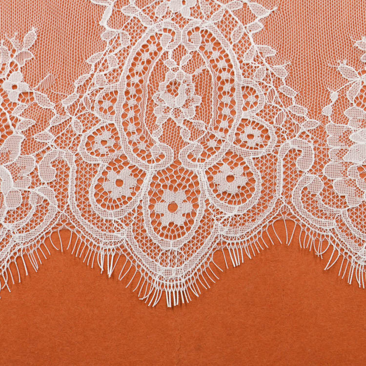 Good Quality Crochet Eyelash Lace Edge for Dress Double Side