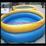 double tube inflatable pool/deep inflatable swimming pool