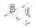 7J-6469 Engine 1786545 Ring Set 0.50 M Cylinder Liner 7J6469 Piston Ring 178
