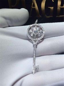 Wholesale full diamonds of kaleidoscope key necklace 18kt gold with white gold or yellow gold from china suppliers