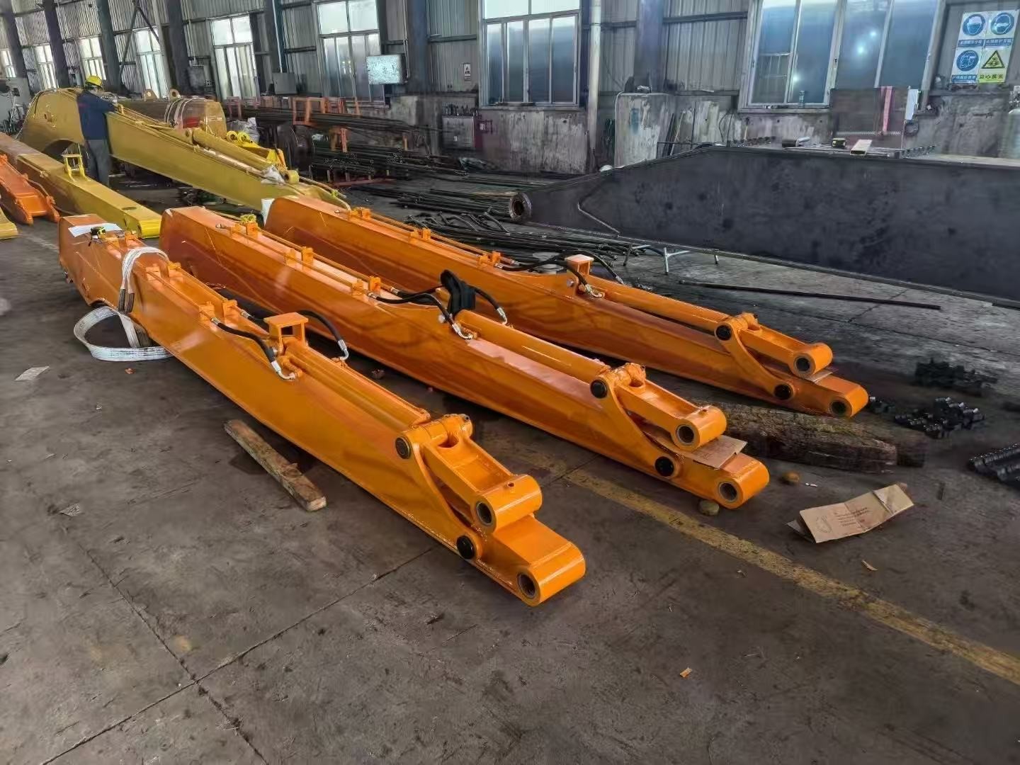 Four Sets Excavator Long Arm Kit For Doosan Excavator