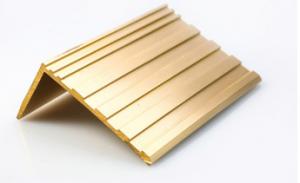 Wholesale All architecture and design Solid Brass Stair Nosing Brass Stair Edge Profiles For from china suppliers