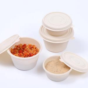 Wholesale Corn Starch Biodegradable Container Disposable Compostable Takeaway Containers from china suppliers