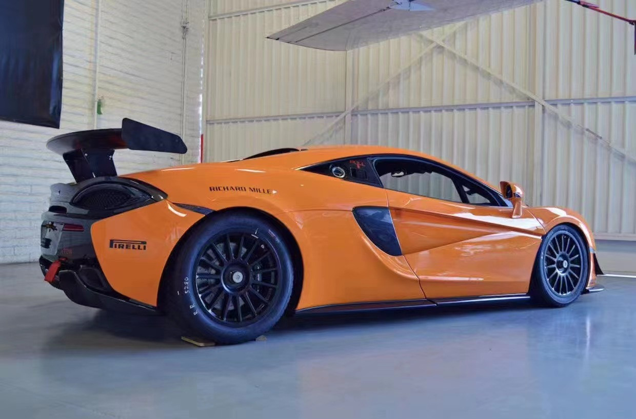 For McLaren 540C 570S Body Kit 540C 570S Upgraded GT4 Style Front Bumper Spoiler Side Skirt 540C 570S Body Kit