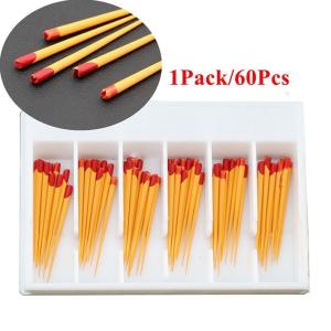 Wholesale 5Pack/60Pcs Dental Gutta Percha Points Tips F2 For Dentsply Maillefer Protaper from china suppliers
