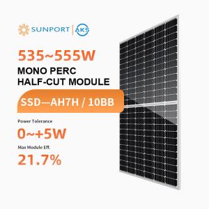 Wholesale 550 Watt Sunport Solar Panel 535w 540w 545w 550w 555w Eff. 21.5% Solar Pv Panels from china suppliers