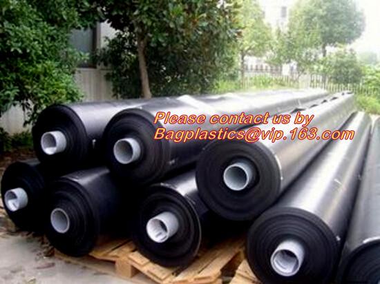 Quality 0.31 1 2 3 3.5 4 5 6 8 10 12 15 mil Waterproof Dampproof Clear / Black Plastic Poly Construction Film Rolls bagease pack for sale