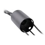 Through Bore Electrical Slip Ring 300rpm Inner Diameter 50mm