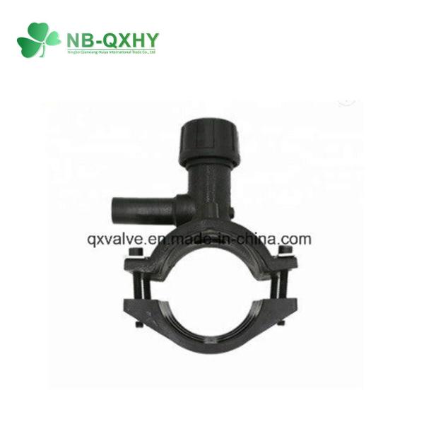 Electrofusion HDPE Pipe Fitting Saddle Clamp Pn16 with Welding Connection