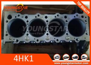 China ISUZU 4HK1 Engine Cylinder Block , HITACHI Excavator 4 cylinder engine block 8-98204528-0 on sale