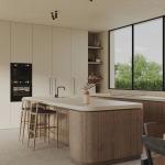 Kitchen Furniture Luxury Wooden Wall Hanging Smart Custom Small Home Modular