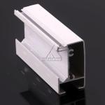 Alloy Aluminum Door Profile White Powder Coating Discoloration Easy Maintaining