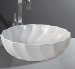 China Elegant design bathroom pedestal basin on sale