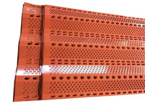 Wholesale Colorful Guardrail Windbreak Panels , Windproof Dust Control Net Anti - UV from china suppliers