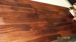 Wholesale Acacia Engineered Flooring Flat Surface,UV lacquer.Click system from china suppliers