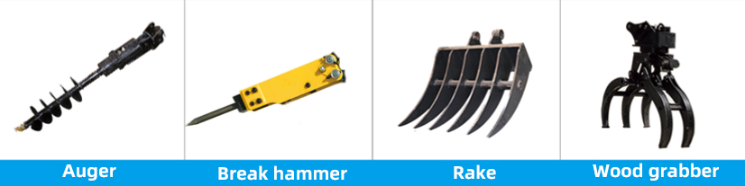 Mini Excavator Micro Small Crawler Digger Excavator Machine For Construction Works