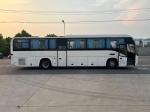 Air Suspension Higer Brand Used Coach Bus 53 Seater Double Doors Wp.7 Diesel