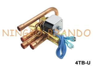 Wholesale 4 Way Reversing Valve For Heat Pump Air Conditioning 220V 110V 24V from china suppliers