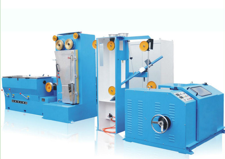17 Passes Copper Intermedium Drawing Machine (3.5mm-0.4mm) Gear Transmission with Annealer