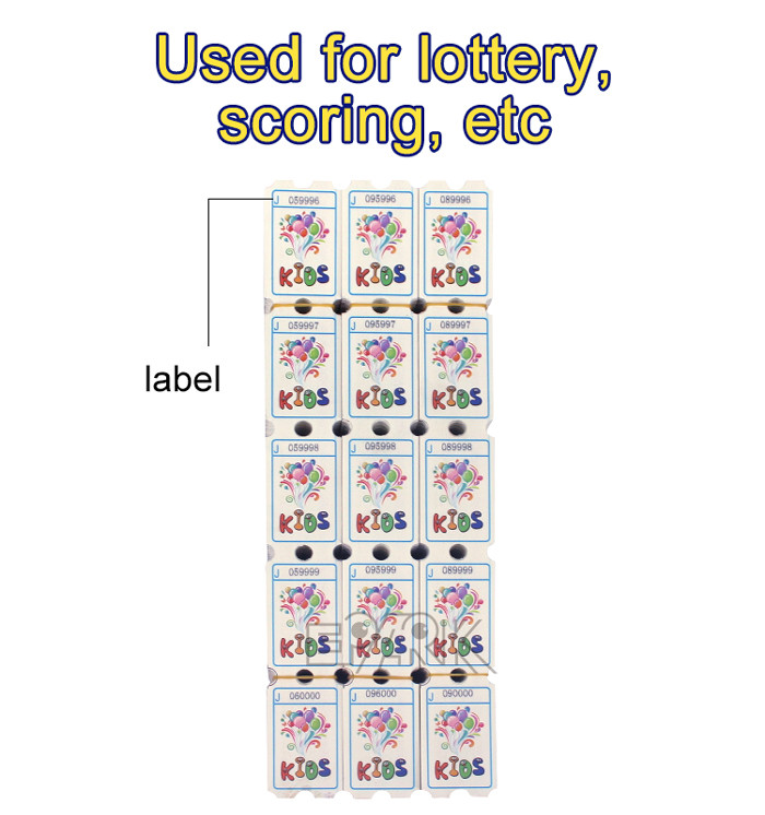 Custom Pattern Lottery Redemption Game Machine