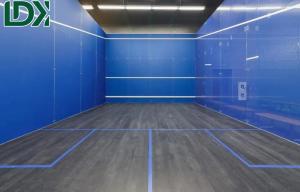 Wholesale Tempered Glass Squash Court Outdoor Customization Squash Playground Wood Flooring from china suppliers