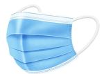 3 Ply Protective Surgical Breathing Face Masks For Germ Protection
