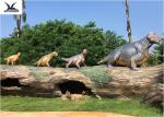 Attractive Outdoor Giant Fiberglass Animal Sculptures , Custom Life Size Statues