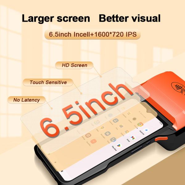 4G Network Mobile POS Scanner Customized POS Systems For Retail