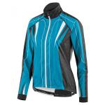Blue Reflective Stripe Antibacterial Thermal Bike Jacket