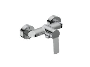 Wholesale Chrome Plated Single Lever Mixer Tap For Shower Wall Mounted 1/2 Inch Outlet from china suppliers