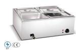 220-240V 50Hz Electric Bain Marie Soup Warmer Stainless Steel For Restaurant