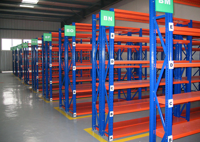 Industrial Medium Duty Storage Rack Powder Coated Long Span Racking System