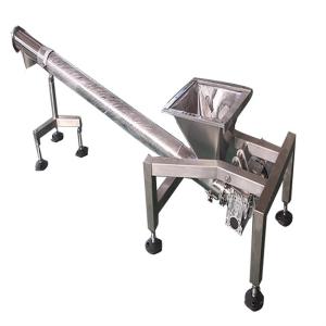 Wholesale Stainless Steel Inclined Screw Conveyor Spiral For Grain Powder from china suppliers